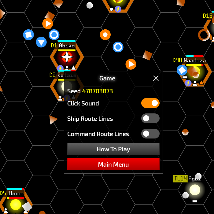 Route lines off